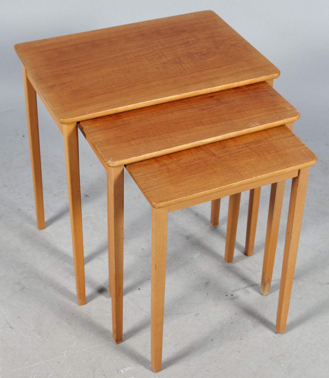 SATSBORD, 3 delar, teak.