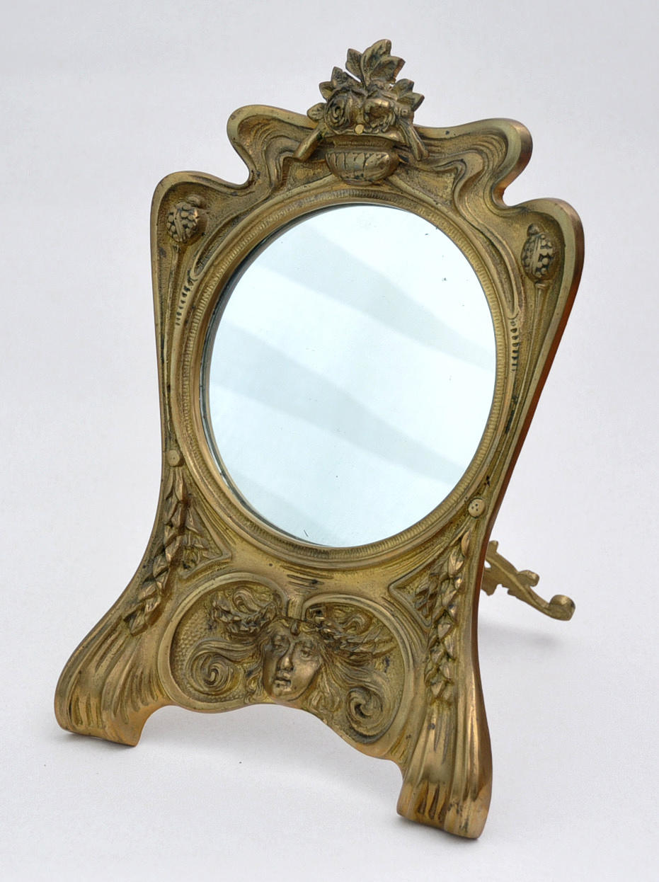 BORDSSPEGEL, mässing, Jugend, tidigt 1900-tal.