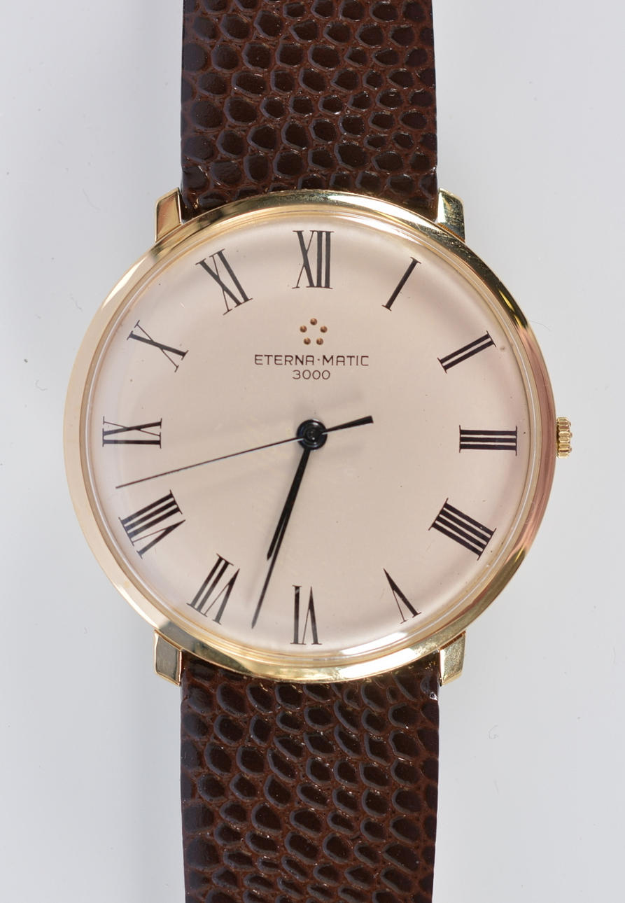 HERRARMBANDSUR, Eterna Matic 3000, 18K.