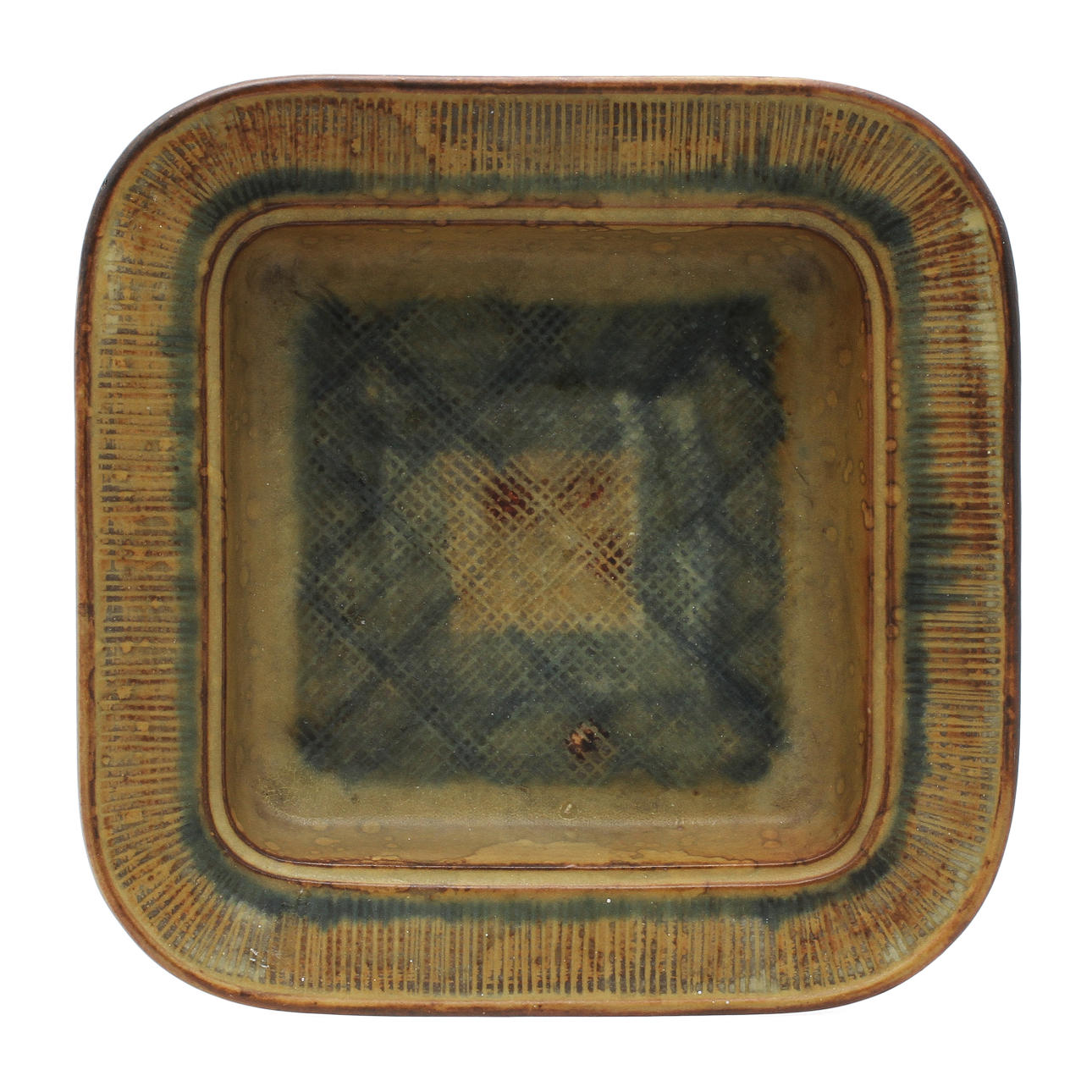 WILHELM KÅGE. Fat "Farstagods", stengods, Gustavsbergs Studio 1931.