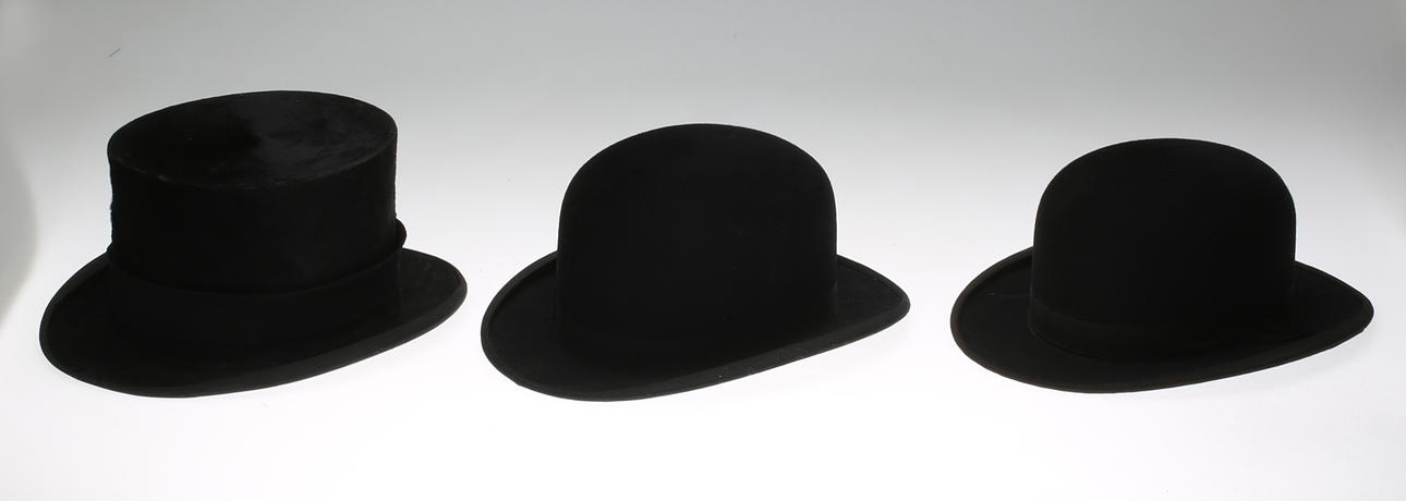 HATTAR, herr, 3 st, 1900-talets första hälft.