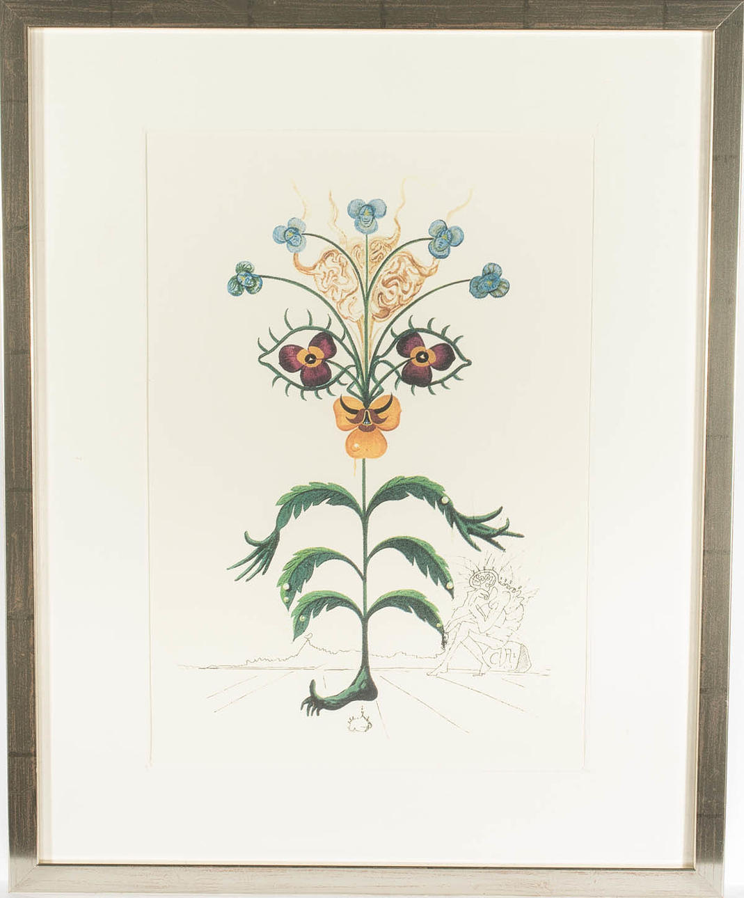 SALVATORE DALI. NACH. PENSEE-STIEFMÜTTERCHEN.