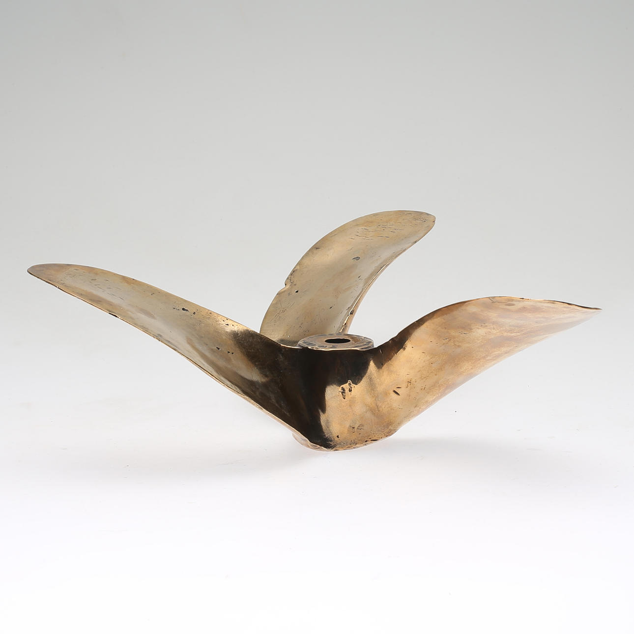 PROPELLER, brass, 20th century.