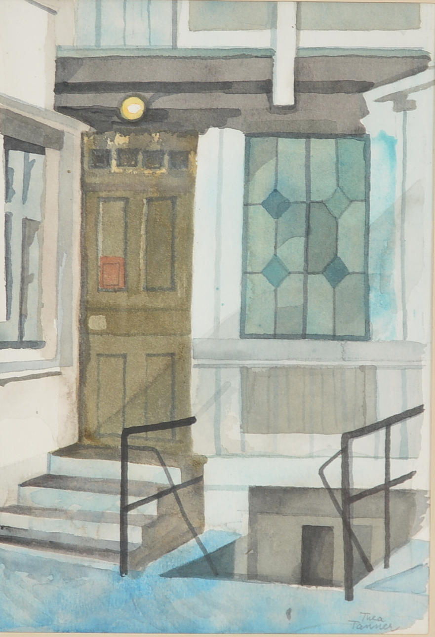 THEA TANNER. Watercolor.