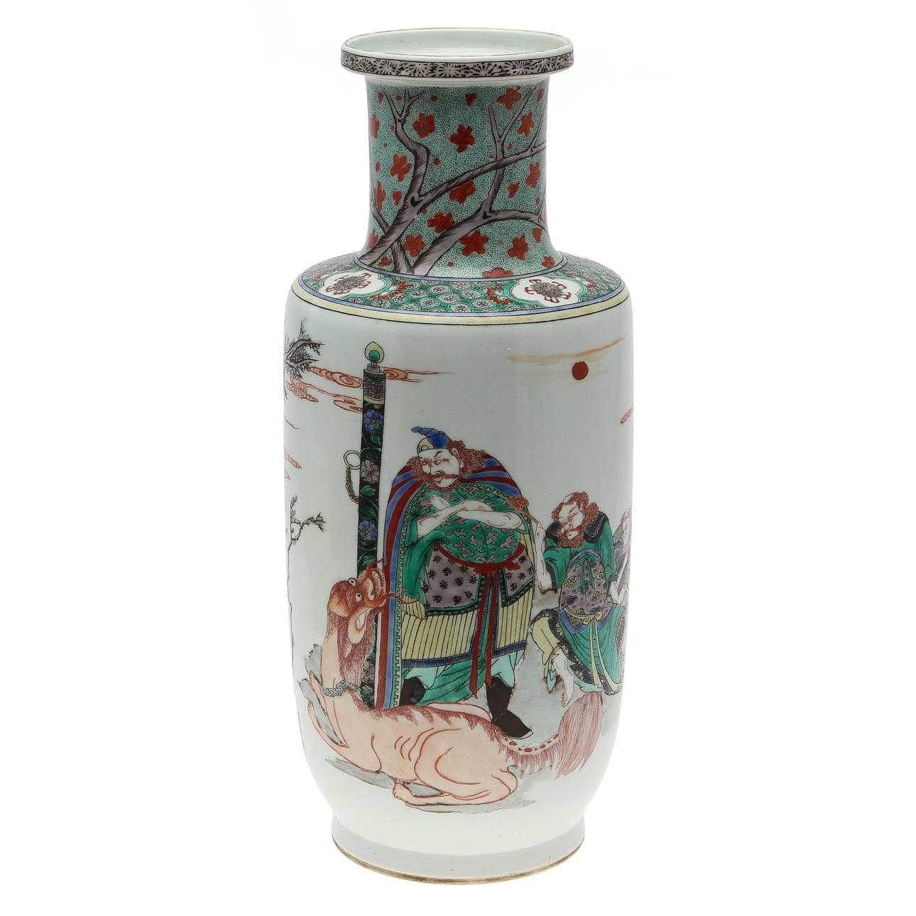 URNA, porslin, Kina, 1800/1900-tal.