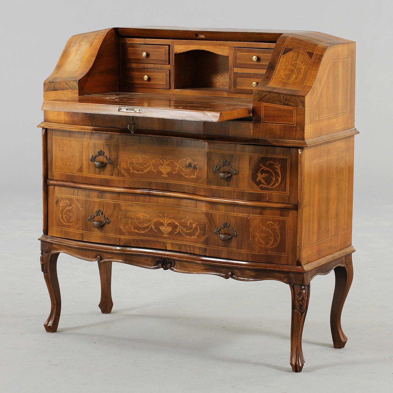 SEKRETÄR, rokokostil, 1900-tal.