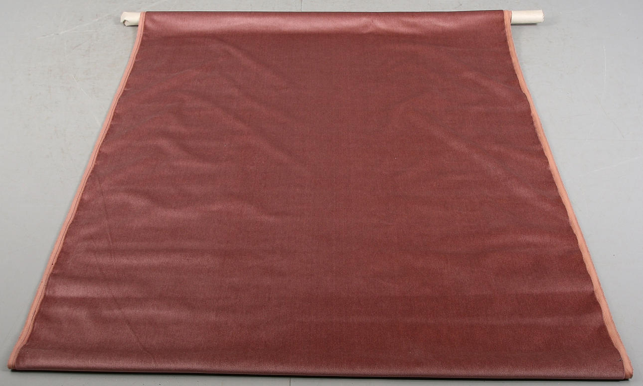 MÖBELTYG, rosa plysch, 1900-tal. Bredd 150 cm.