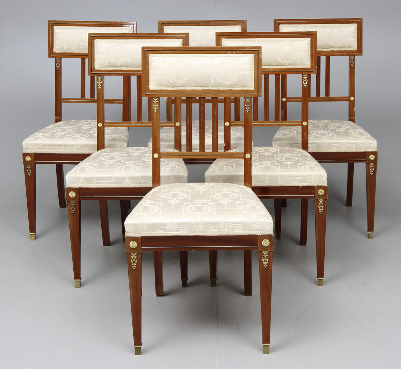 STOLAR, 6 st, empirstil, 1900 talets första hälft.