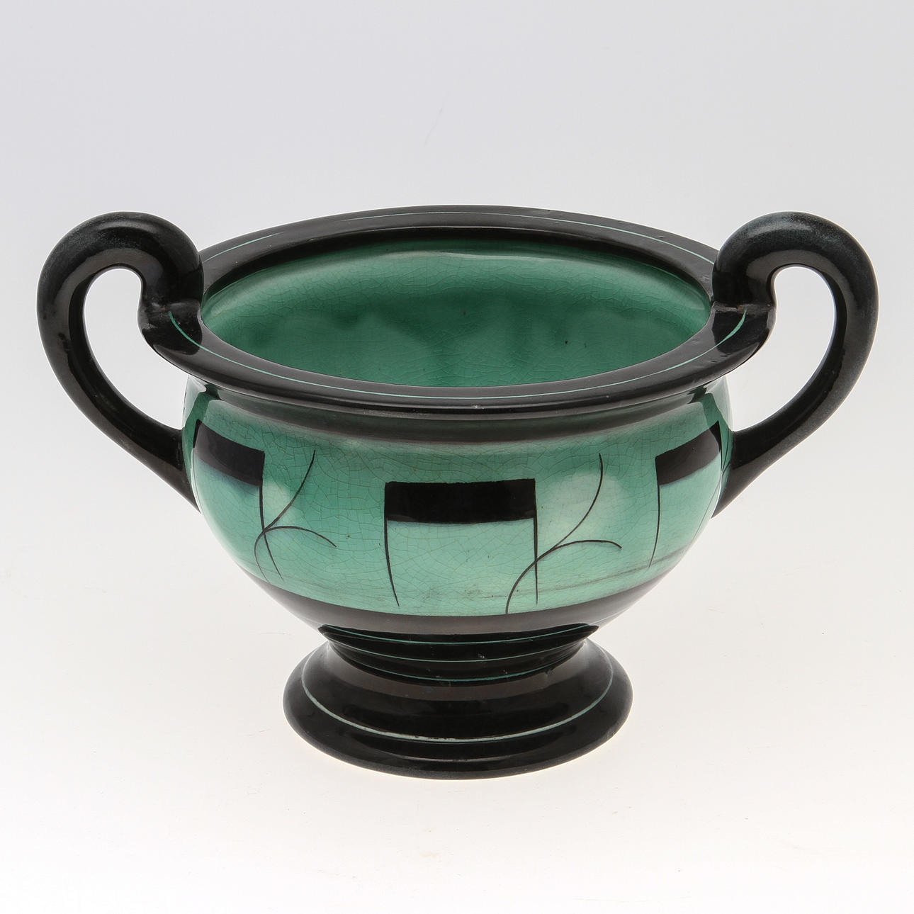 HÄNKELURNA, flintgods, Ilse Claesson, Rörstrand.