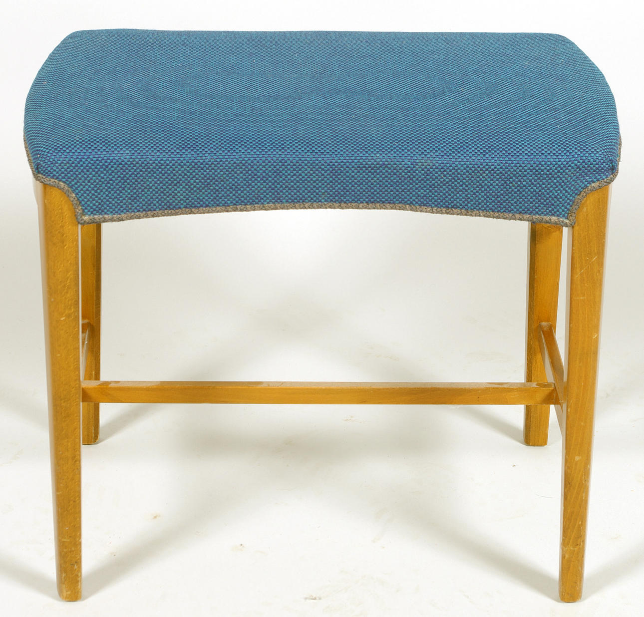 PALL, Robert Rassusen, 1960-tal, mahogny med blå klädsel.