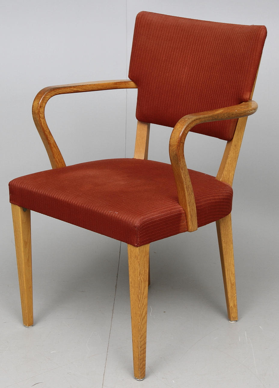 KARMSTOL, ek, Åtvidabergs snickerifabrik, ca 1940.