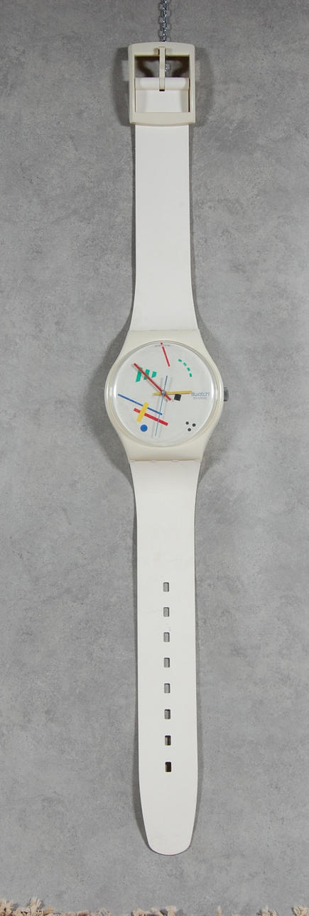 SWATCH, väggur, Vasily, maxi, 1987.