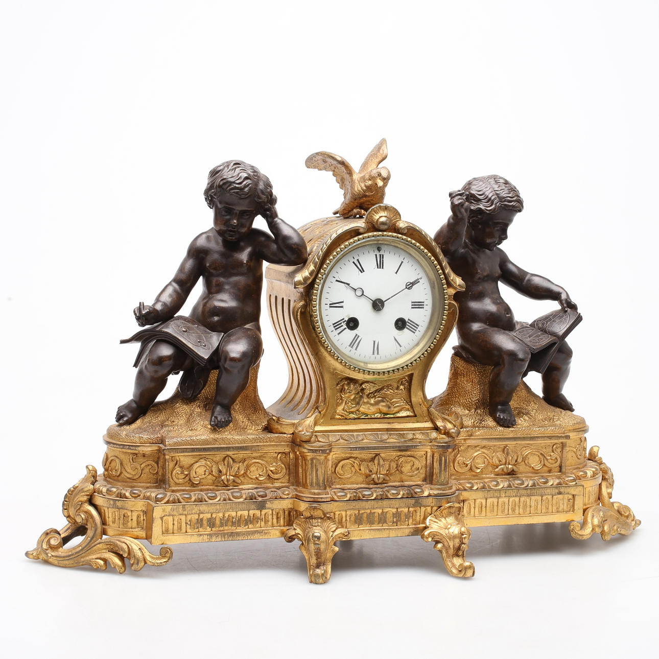 TABLE PENDULUM, France, late 19th century.