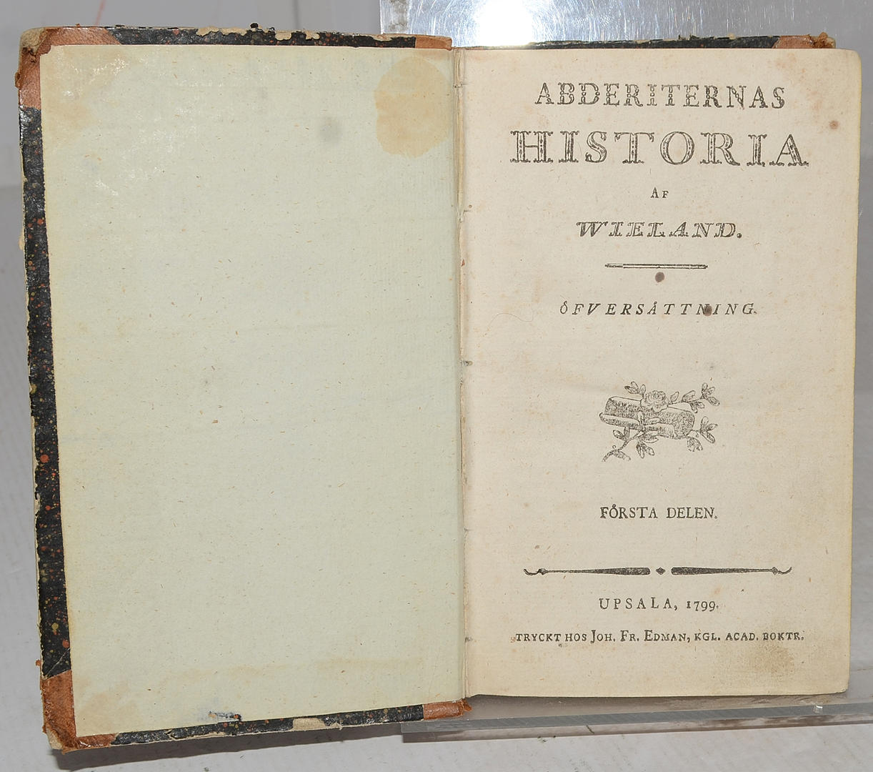 WIELAND, C M. History of the Abderites part 1-3.