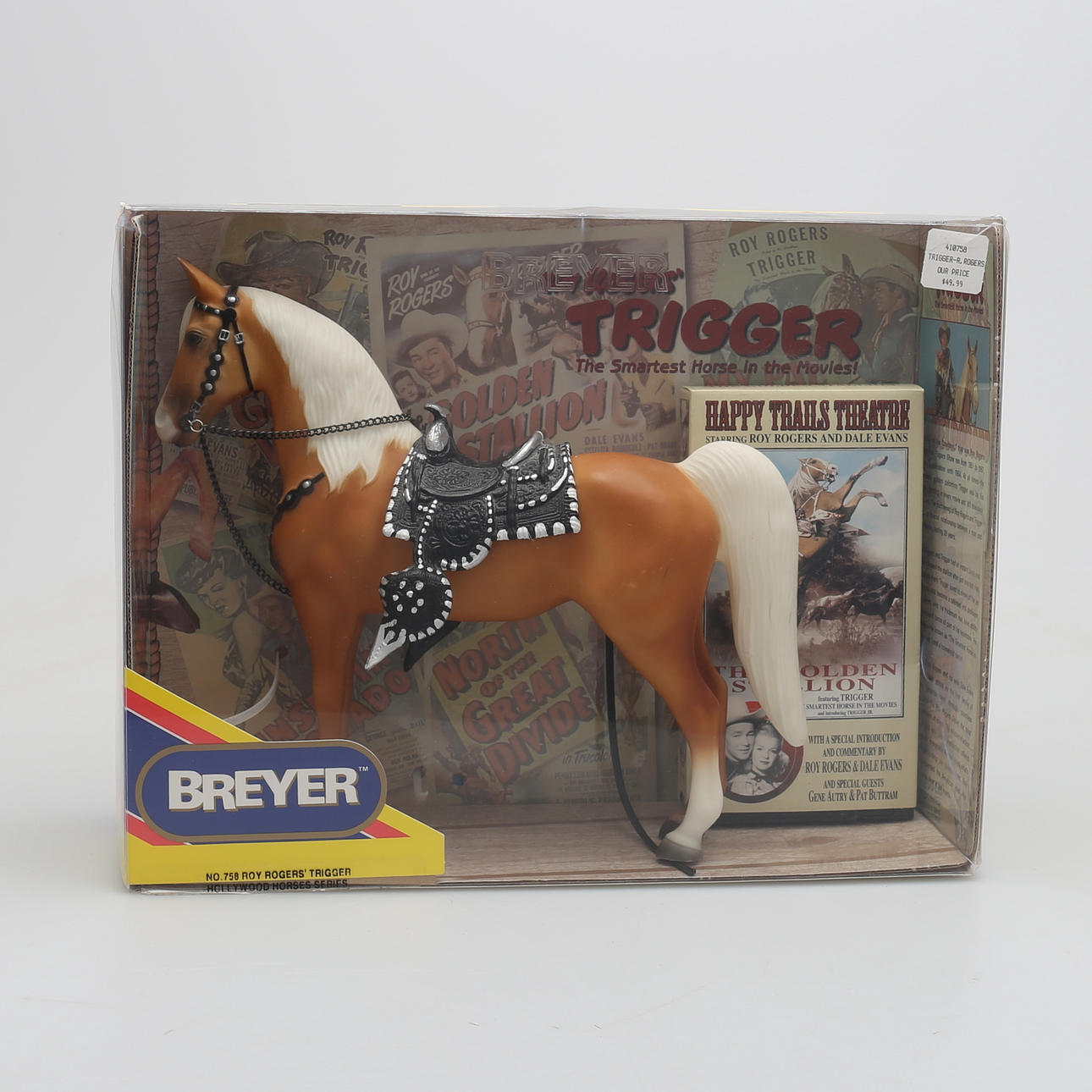 BREYER, "Trigger", horse in original packaging.