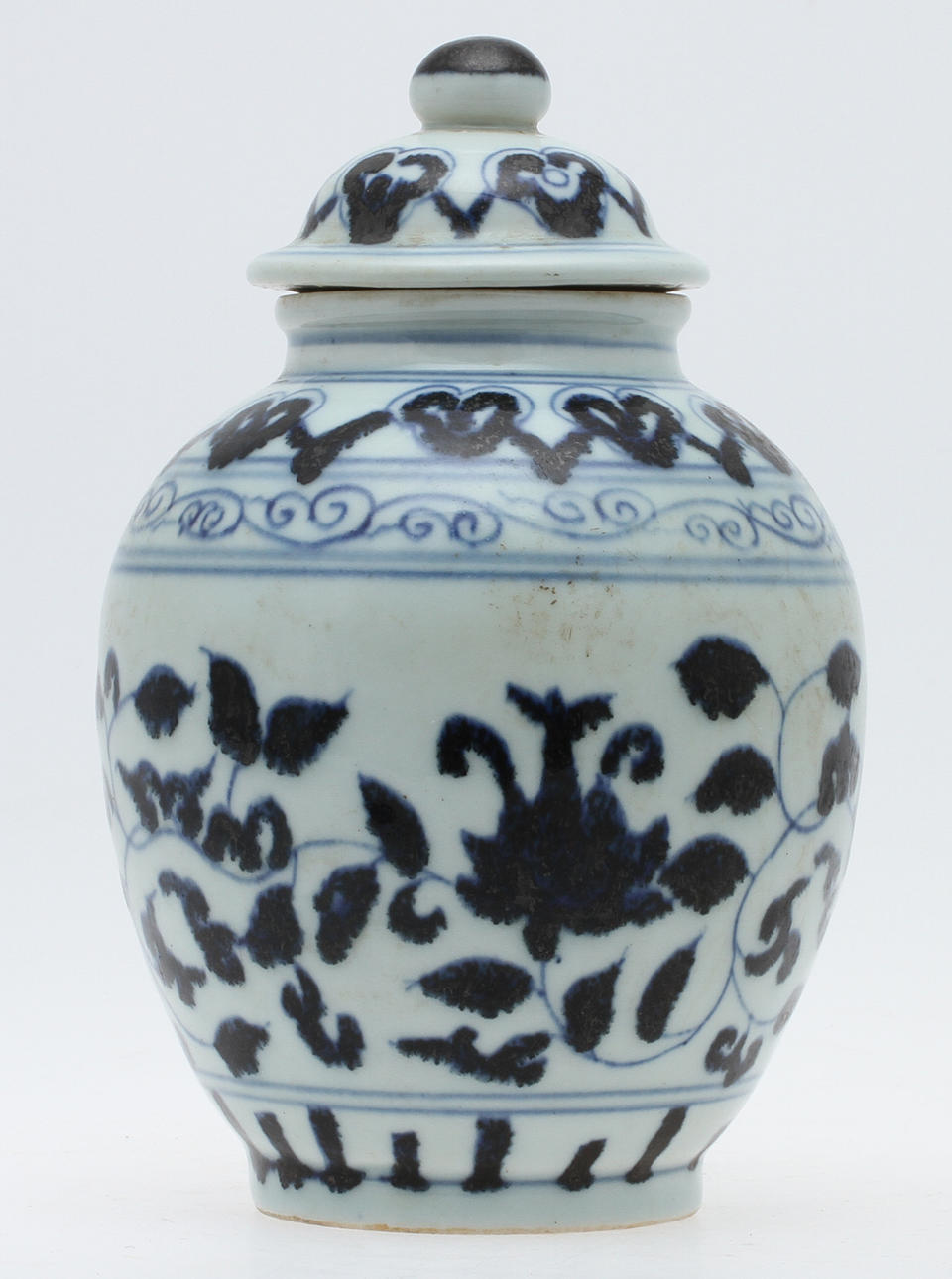 LOCKURNA, porslin, Kina, 1800/1900-tal.
