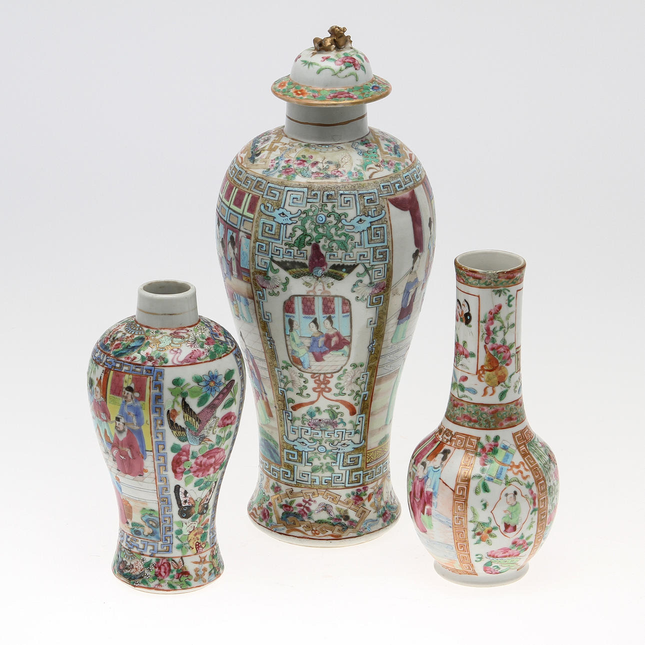 VASER, 3 st, Kina Kanton 1800-tal.