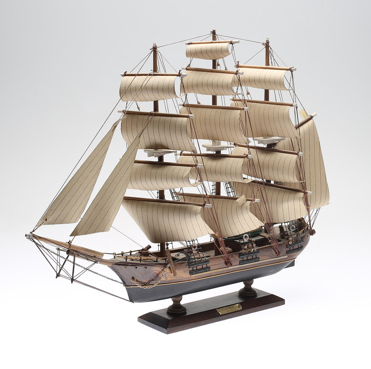 MODELO DE BARCO, 1900.