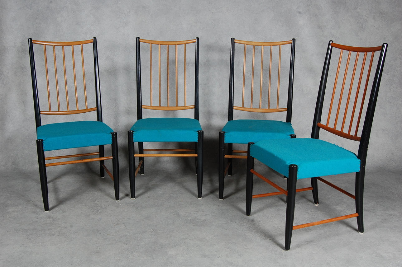 STOLAR, 4 st, stämpelmärkta, Gemla, 1950-tal.