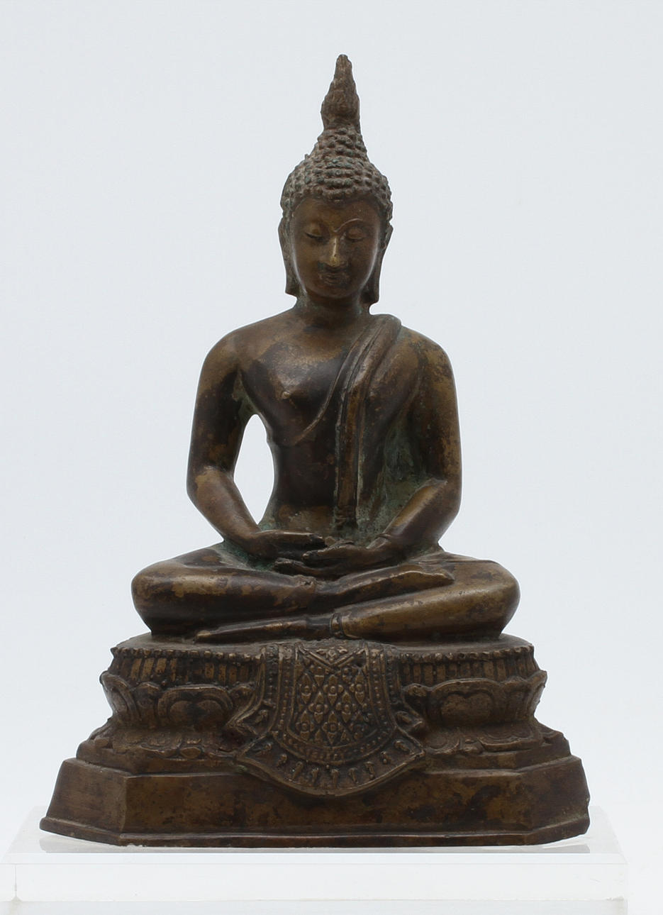 FIGURIN, brons, 1800/1900-tal, sydostasien.