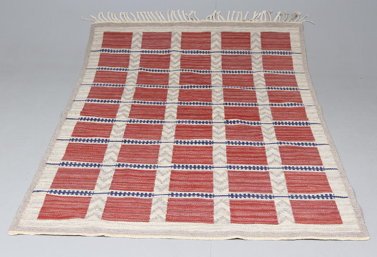 RÖLAKANSMATTA, 220 x 140 cm, 1950 tal.