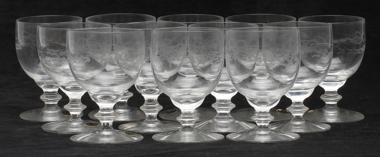 STARKVINSGLAS, 12 st, Reijmyre.