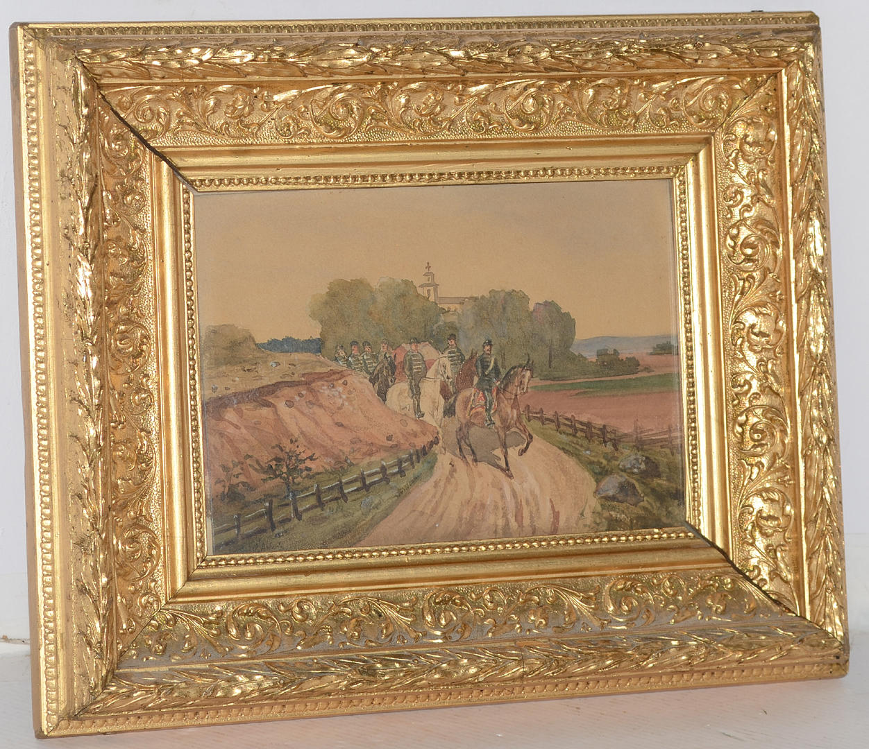 OKÄND KONSTNÄR. Engelska soldater.