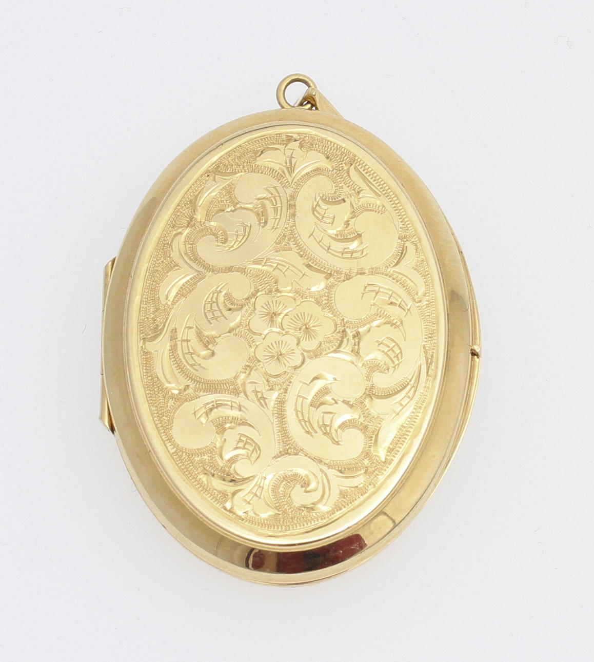 MEDALJONG, 18k guld, 10,8 gram.