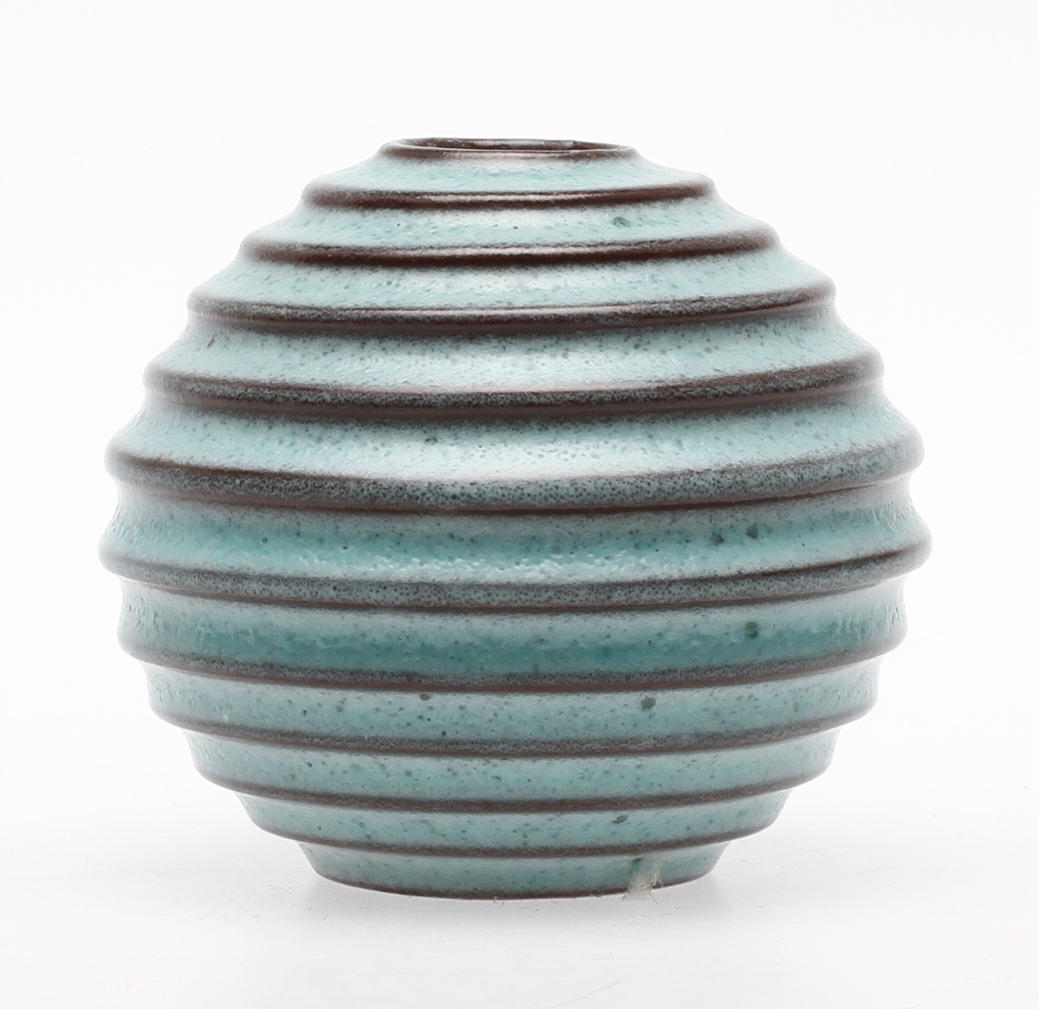 VAS, fajans, "Kulvasen", Ewald Dahlskog, Bobergs Fajansfabrik, Gefle 1930-43.