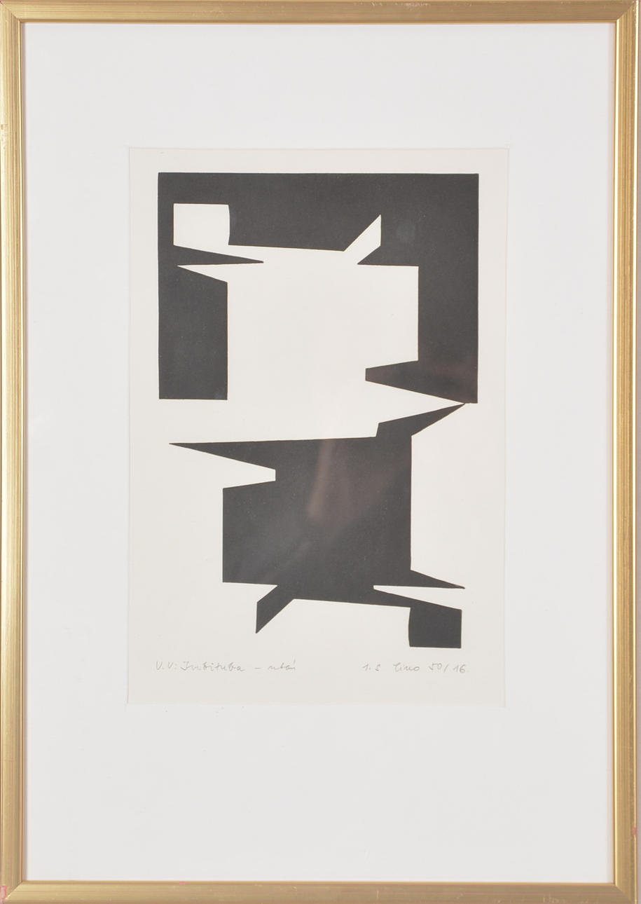 VICTOR VASARELY. Litografía.