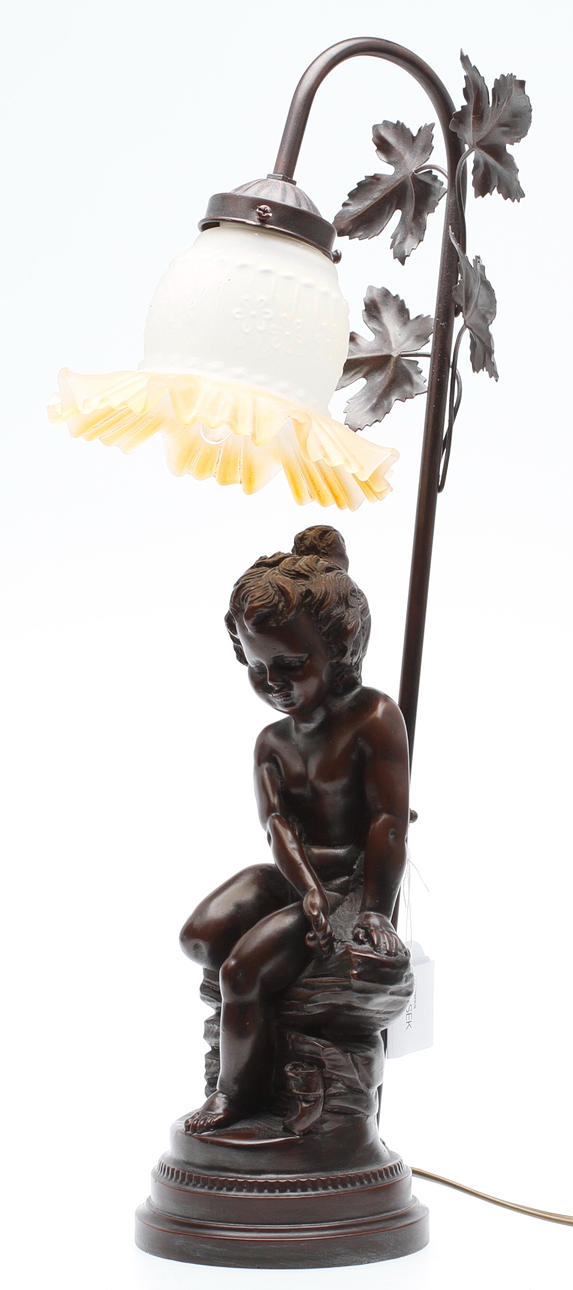 BORDSLAMPA, metall och konstmassa, 1900/2000-tal.