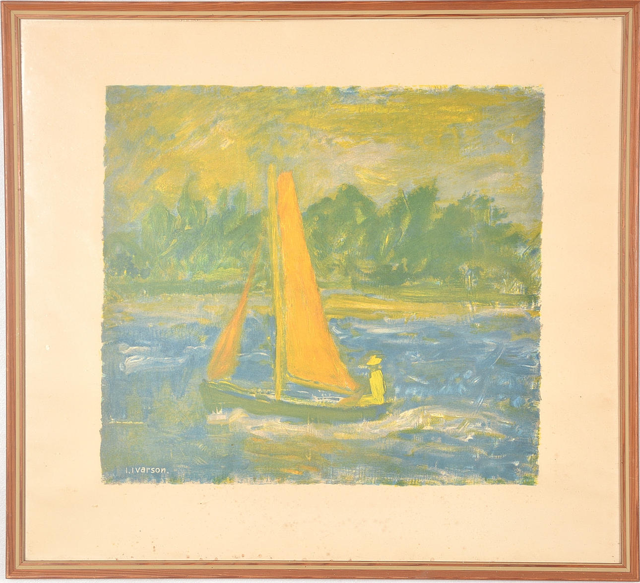 IVAN IVARSON. EFTER. Färglitografi.