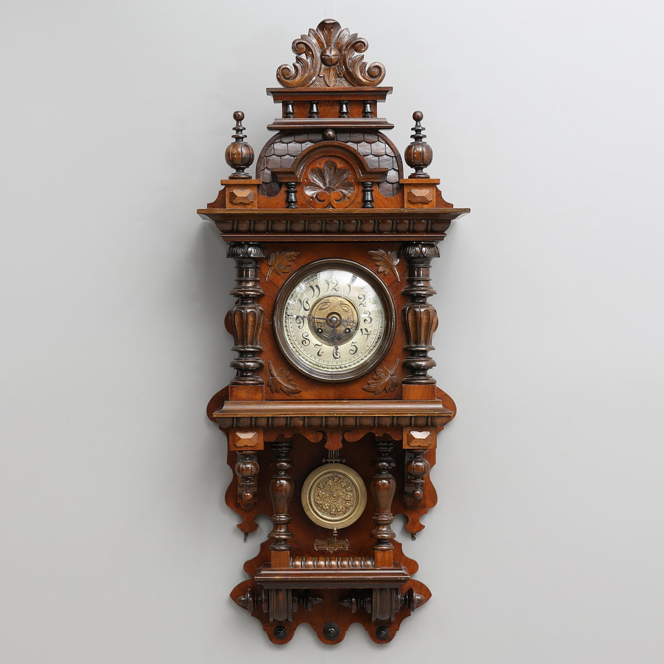 MANOR CLOCK, Neo-Renaissance, 19th century. Clocks & Watches - Wall ...
