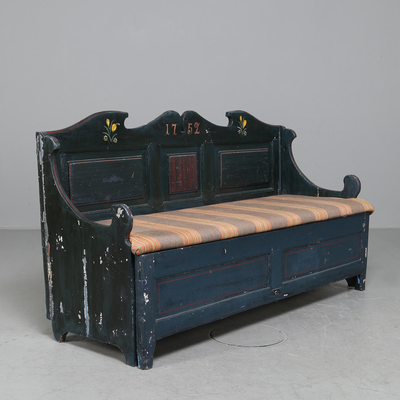 KÜCHENSOFA datiert 1756, Skåne.