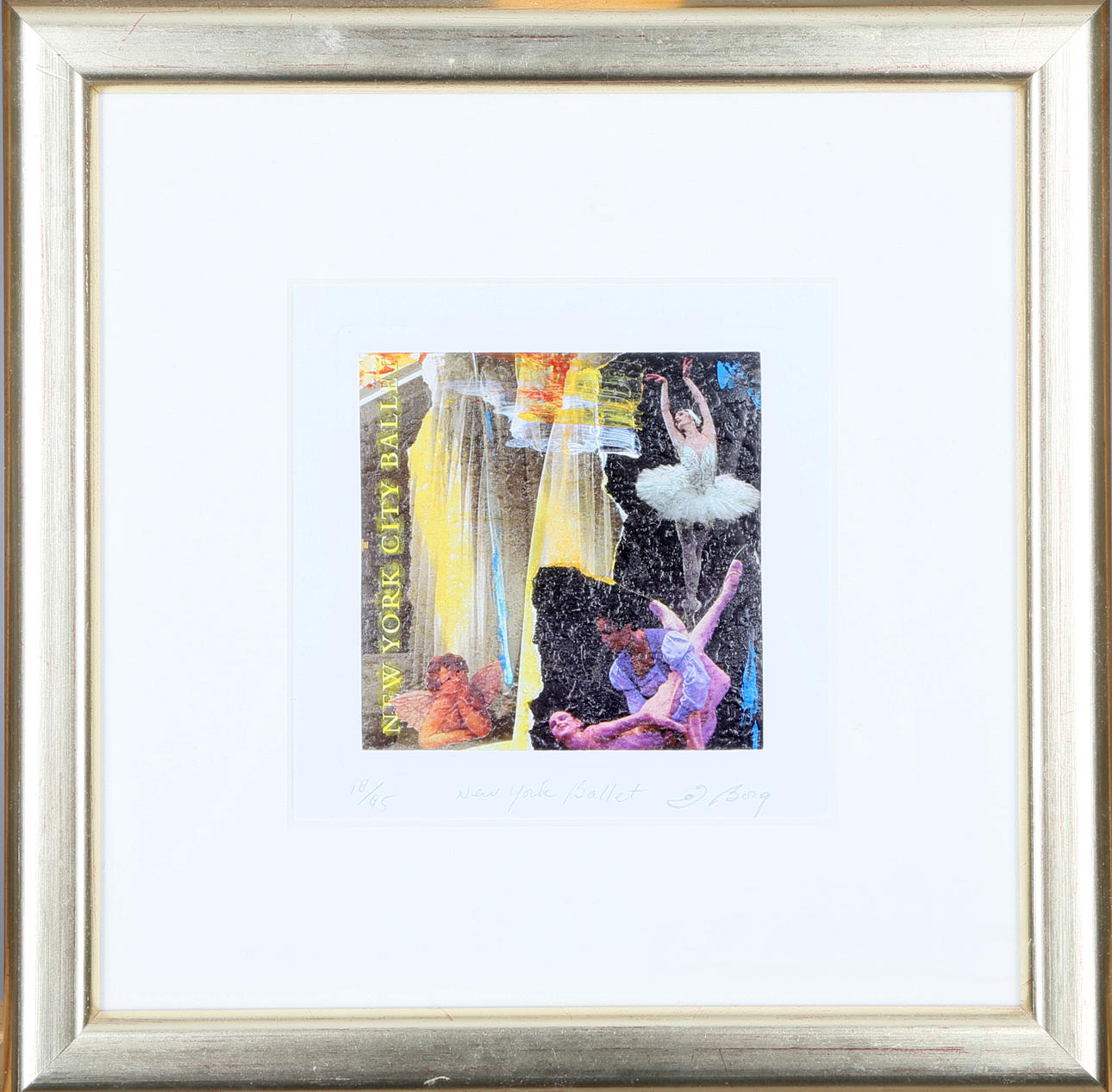 JOSEPH BORG. New York ballet, numbered and signed.