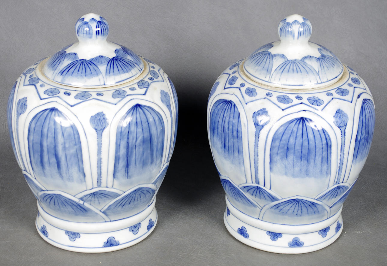 LOCKURNOR, 1 par, Kina, sekelskiftet 1900/2000.