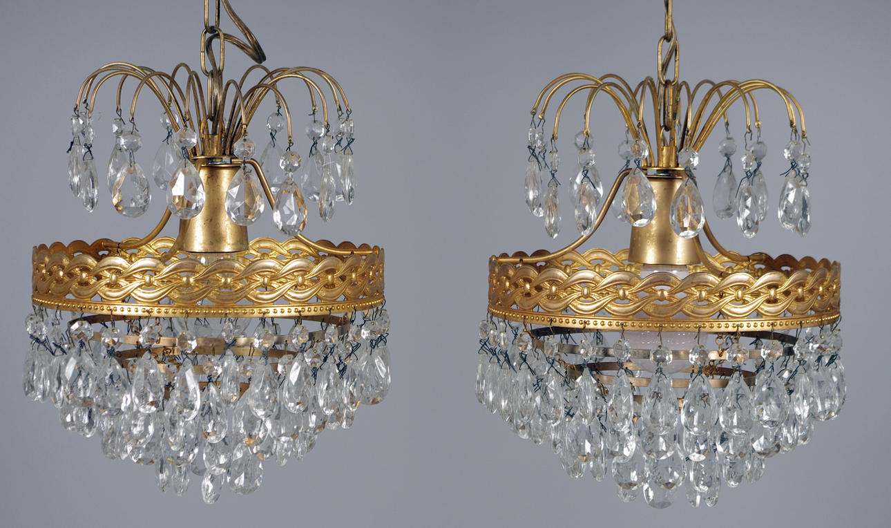 LJUSKRONOR, 1 par, 1900-tal.