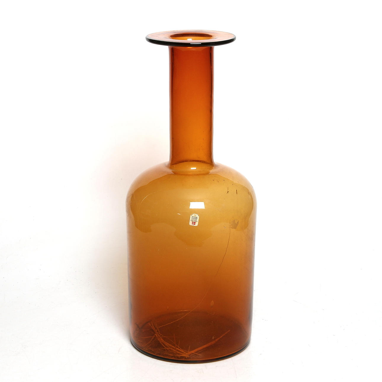 GOLVVAS, glas, Otto Baur, Holmegaard, Danmark, 1900-tal.