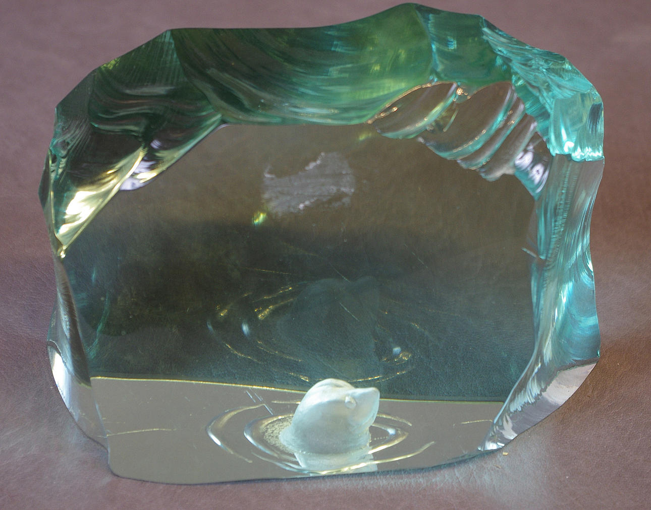 GLASBLOCK, Vicke Lindstrand, Kosta.