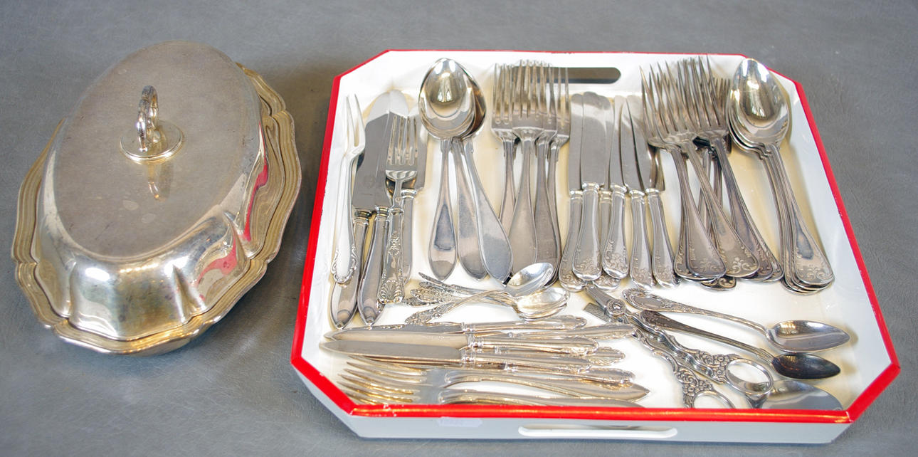 NYSILVERBESTICK SAMT DUBBELKAROTT.