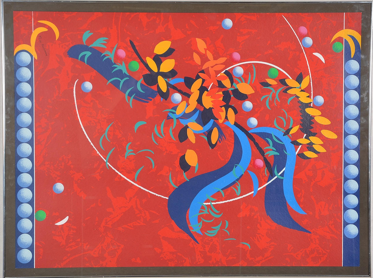 CARL FREDRIK REUTERSWÄRD. Color lithograph.