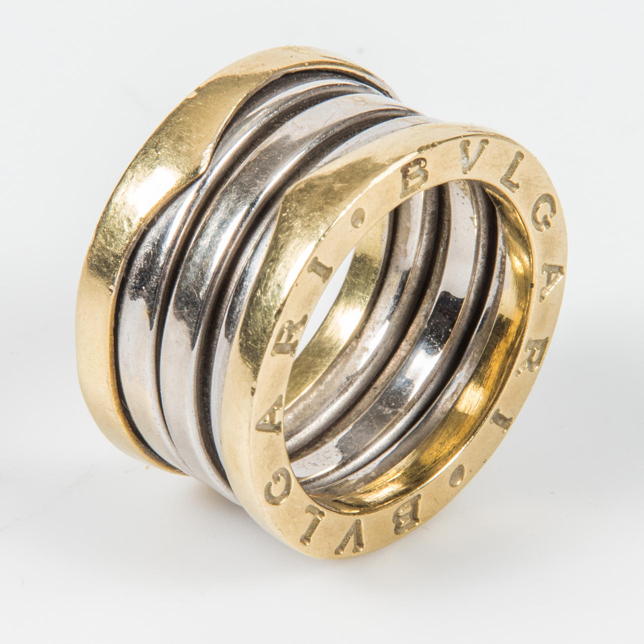 RING, "B-zero1", Bvlgari, 18K guld/vitguld.