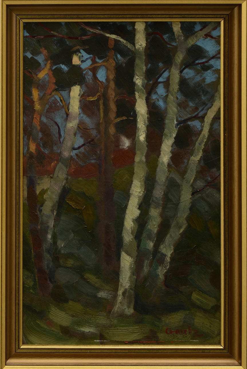 BENGT CRANTZ. olja på duk, signerad.