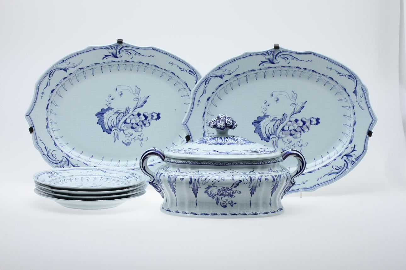 JUBILEUMSPORSLIN, 7 delar, Rörstrand.