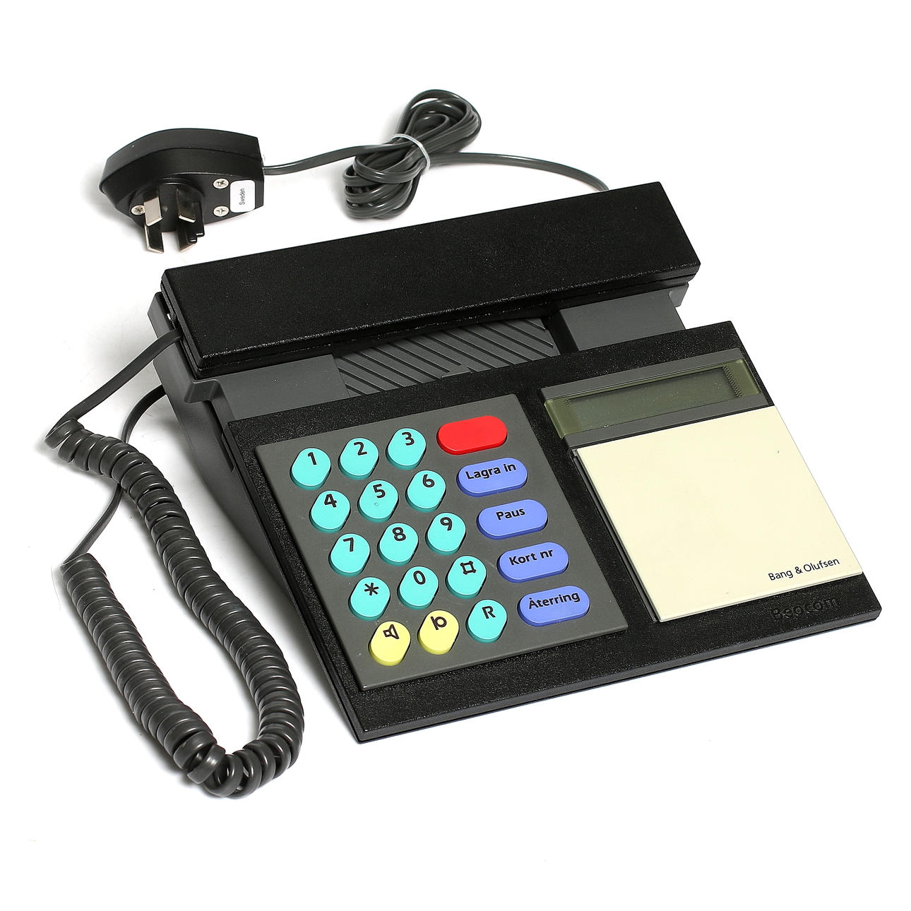TELEFON, Beocom 2000, Bang & Olufsen, Dänemark 1986.