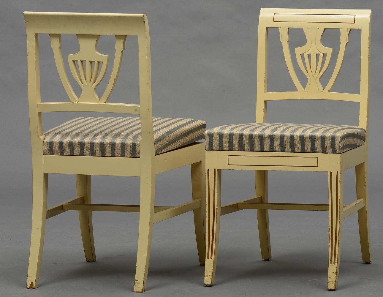 STOLAR, 7 st, Karl Johan - stil, 1800-talets slut.