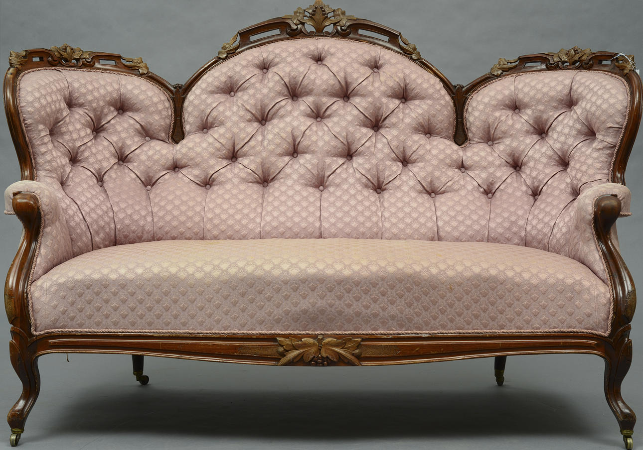 SOFFGRUPP, 3 delar, 1900-tal.