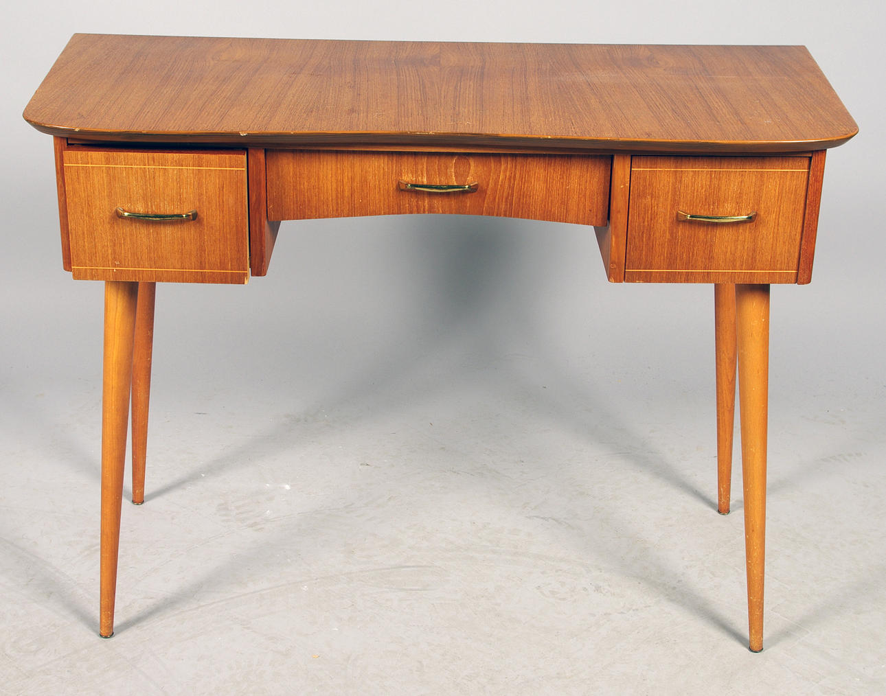 SMINKBORD, teak, 1950-tal.