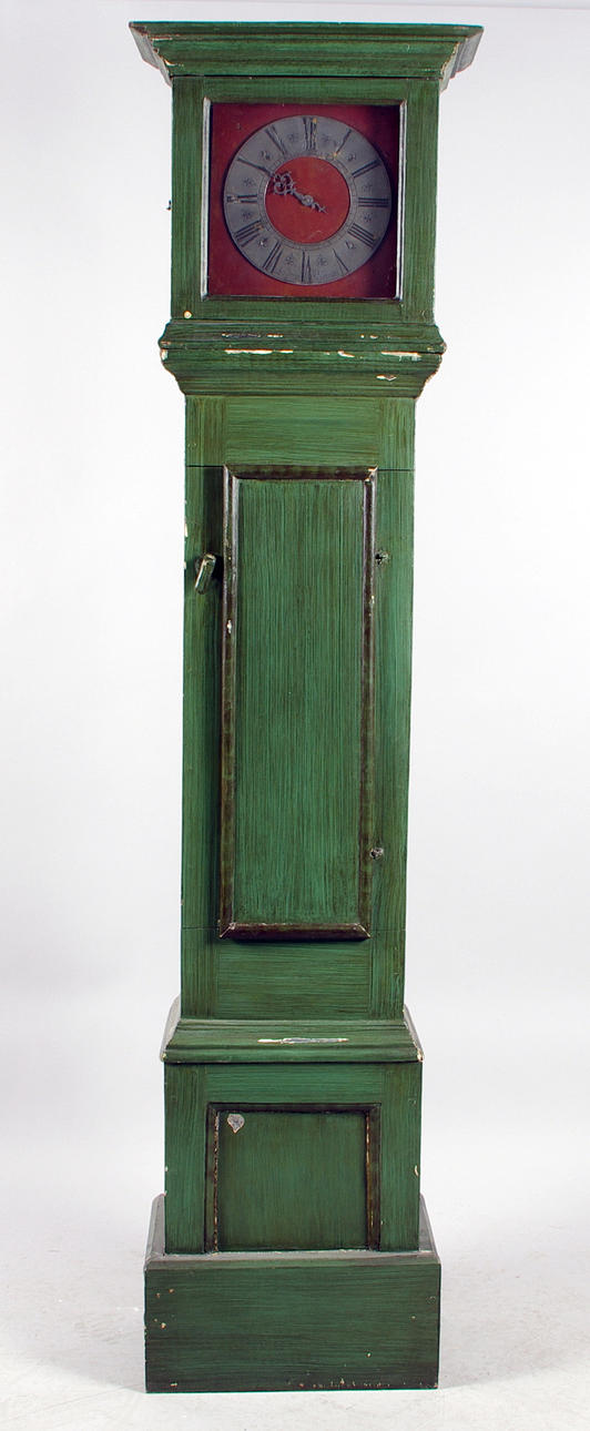 GOLVUR, målat trä, urtavlan signerad Andreas Westerman Laholm.