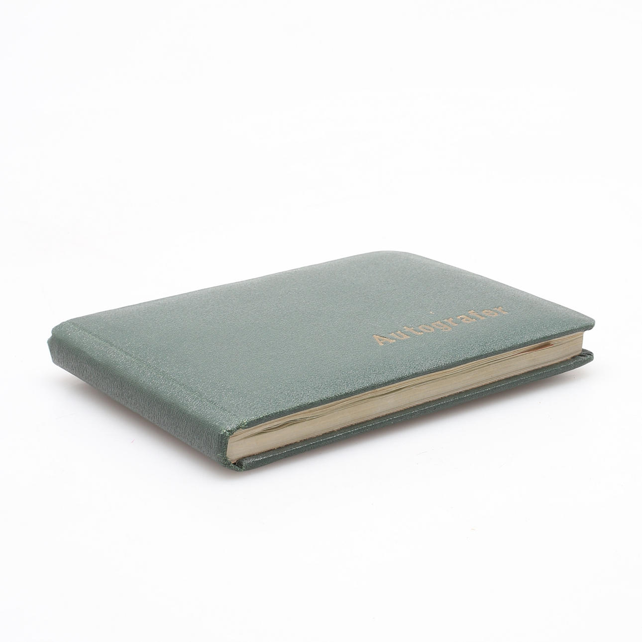 AUTOGRAFBOG med blandt andre Adolf Niska, Edvard Persson m.fl.